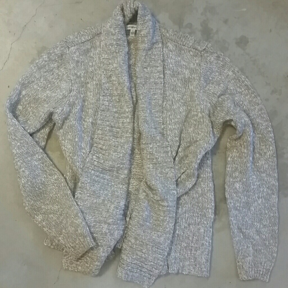 Croft & barrow cardigan taupe large